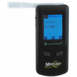 Alcovisor Mercury professional breath alcohol analyzer