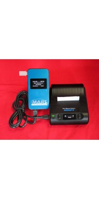 Alcovisor MARS Bluetooth digital breath alcoholtester with printer and 25 mouthpieces